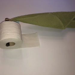 Geschmiedeter Halter für Toilettenpapier und Handtuch Geschmiedeter Halter für Toilettenpapier und Handtuch
