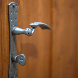 Handgeschmiedete Türklinke Handgeschmiedete Türklinke