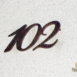 Geschmiedete Hausnummer Geschmiedete Hausnummer