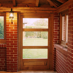 Wandbeleuchtung im Gartenhäuschen Wandbeleuchtung im Gartenhäuschen
