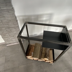 Holztrage auf Rollen – hochwertige Holztrage, geeignet zum Kamin, auch zum Sommergrillen Holztrage auf Rollen – hochwertige Holztrage, geeignet zum Kamin, auch zum Sommergrillen