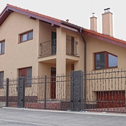 Schmiedeeiserner Zaun CRAZY Schmiedeeiserner Zaun CRAZY