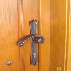 Schmiedeeiserne Trklinke