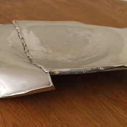 Geschmiedete Obstschale aus Edelstahl Geschmiedete Obstschale aus Edelstahl