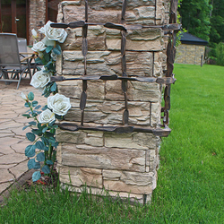 Schmiedeeiserne Accessoires für eine Hütte – Außenaccessoires Schmiedeeiserne Accessoires für eine Hütte – Außenaccessoires