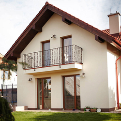 Schmiedeeisernes Balkongeländer Schmiedeeisernes Balkongeländer