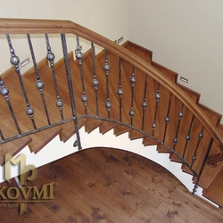 Innengeländer mit Kugelelementen Innengeländer mit Kugelelementen