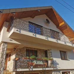 Geschmiedetes Balkongeländer mit Muster CRAZY – Außengeländer Geschmiedetes Balkongeländer mit Muster CRAZY – Außengeländer