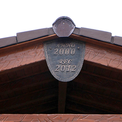 Schmiedeeisernes Wappen Schmiedeeisernes Wappen