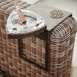 Schmiedeeiserner Aschenbecher für Anspruchsvolle Schmiedeeiserner Aschenbecher für Anspruchsvolle