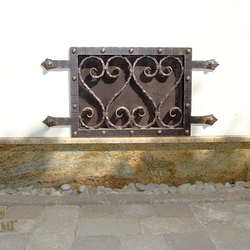 Schmiedeeisernes Gitter Schmiedeeisernes Gitter