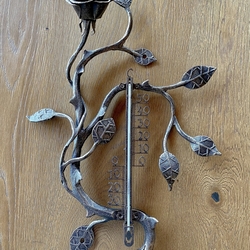 Außen-Wandthermometer in Form einer Rose Außen-Wandthermometer in Form einer Rose