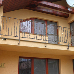 Schmiedeeisernes Geländer CRAZY Schmiedeeisernes Geländer CRAZY