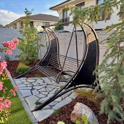 Geschmiedete Gartenschaukel mit Qualittsgarantie