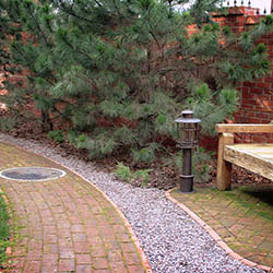 Außenbeleuchtung eines Einfamilienhauses Außenbeleuchtung eines Einfamilienhauses