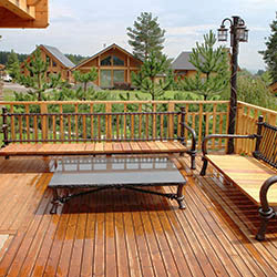 Luxuriöse Berghütte II. Luxuriöse Berghütte II.